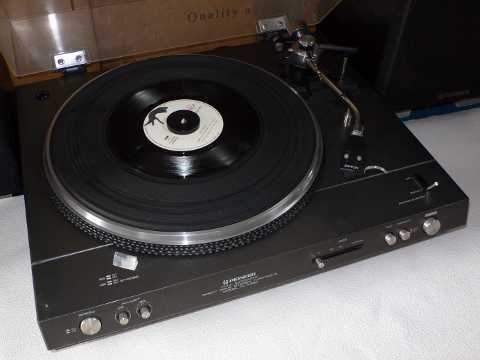 デジタル・スケールで針圧測定 / Pioneer PL-A450: Plow the paddy.